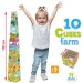 10 kostek do układania - farma