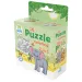 16-elementowa kolorowanka-puzzle 2 w 1 – Słoń