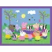 2 w 1 puzzle i gra pamięciowa Świnka Peppa - Trefl