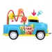 ABC Fynn Fruit samochodzik do ciągnięcia z prowadnicą kulkową 25 cm - Simba Toys
