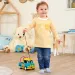 ABC Fynn Fruit samochodzik do ciągnięcia z prowadnicą kulkową 25 cm - Simba Toys