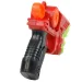 Air Blaster: Pistolet na piankowe pociski EVA z tarczą i nabojami 19x14cm