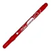 Akrylowy marker, czerwony, 0,5 mm - Carioca zdjęcie 1