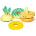 Ananasowa wieża do układania dla niemowląt - Melissa &amp; Doug