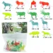 Animal World: Przezroczysty zestaw figurek dzikich zwierząt 12 szt.