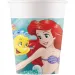 Ariel, mała syrenka – zestaw 8 papierowych kubków, 200 ml