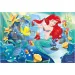 Ariel, mała syrenka 2 w 1 puzzle 250 elementów i kolorowanka 50x35 cm - Lisciani