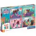 Ariel, mała syrenka 4 w 1 puzzle 12, 16, 20 i 24 elementy - Clementoni