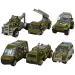 Army Die-Cast: Wojskowy zestaw 6 małych samochodzików