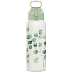 Ars Una: 3D Botanic Leaf podwójnie ściankowa metalowa butelka 700 ml
