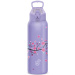 Ars Una: 3D Snow Flower liliowy podwójnie ściankowy metalowy bidon 700 ml