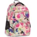 Ars Una: Beach flowers kwiecisty ergonomiczny plecak szkolny, plecak 33x45x24 cm