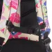 Ars Una: Beach flowers kwiecisty ergonomiczny plecak szkolny, plecak 33x45x24 cm