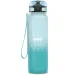 Ars Una: Bidon motywacyjny bez BPA, z gradientem, matowy - 1000 ml - Ice zdjęcie 1