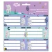 Ars Una: Cute Animals etykiety na zeszyty z jednorożcem 3x6 sztuk