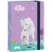 Ars Una Cute Animals-unicorn gumowy segregator A/4