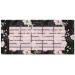 Ars Una: Flowery Black dwustronny plan lekcji w kwiaty