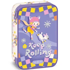 Ars Una: Keep Rolling wielopoziomowy piórnik 15,5 x 22,5 x 4,5 cm zdjęcie 1