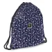 Ars Una: Navy Bloom młodzieżowy worek gimnastyczny, torba sportowa 37,5x46 cm