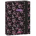 Ars Una: Pearl Blossom Black teczka z gumką A5