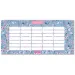 Ars Una: Pearl Blossom Blue kwiatowy dwustronny plan lekcji