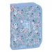 Ars Una: Pearl Blossom niebieski rozkładany piórnik z wyposażeniem 12,8 x 19,3 x 3,6 cm zdjęcie 1