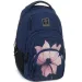 Ars Una: Pink shade kwiatowy plecak szkolny AU-2, 32x46x22 cm