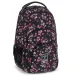 Ars Una: Plecak szkolny Peald Blossom Black w kwiaty AU-2, 32x46x22 cm