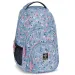 Ars Una: Plecak szkolny Peald Blossom Blue AU-2 w kwiaty, 32x46x22 cm