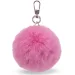 Ars Una: Pompon do torebki, różowy, 7 cm