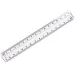 Ars Una: Przezroczysta linijka 17 cm