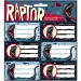 Ars Una: Raptor etykiety na zeszyty pakowane 3x6 sztuk
