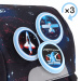 Ars Una: Space explorer easy-pack torba szkolna, plecak 27x38x18 cm
