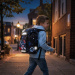 Ars Una: Space explorer easy-pack torba szkolna, plecak 27x38x18 cm
