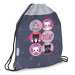 Ars Una: Think Pink worek gimnastyczny, worek sportowy 32x42 cm