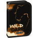 Ars Una: Wild in the dark rozkładany piórnik z motywem lwa, wypełniony 12,8x19,3x3,6 cm