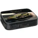 Ars Una: Żółty wielopoziomowy piórnik Lamborghini 15,5x22,5x4,5 cm