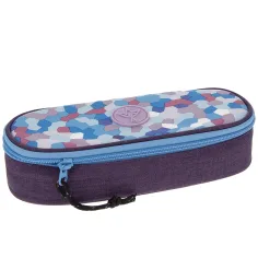 Ars Una: duży piórnik Caleidoscope-blue 23x5,5x9 cm zdjęcie 2