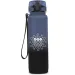 Ars Una: motywacyjny bidon w kolorze ombre, bez BPA, matowy - 1000 ml - Stormy Night zdjęcie 1