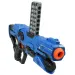 Attack Launcher: Ręczna wyrzutnia gąbkowych pocisków z tarczą na żetony i nabojem, 49 cm