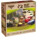Auta 2 w 1 60-elementowe Eco puzzle i kolorowanka 70x50 cm – Lisciani
