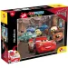 Auta 2 w 1 puzzle i kolorowanka 108 elementów 70x50 cm – Lisciani
