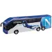 Autobus drużyny SSC Napoli, mały samochodzik z napędem wstecznym 1/50 - Mondo Motors