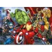 Avengers 2 w 1 maxi puzzle i kolorowanka 108 elementów, 70x50 cm – Lisciani