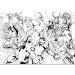 Avengers 2 w 1 maxi puzzle i kolorowanka 108 elementów, 70x50 cm – Lisciani