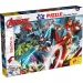 Avengers 2 w 1 puzzle 48 elementów i kolorowanka 35x25 cm – Lisciani