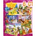 Bajkowe mini kostki z bajkami, 6 sztuk