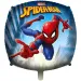 Balon foliowy kwadratowy z motywem Spider-Mana, 46 cm.