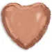 Balon foliowy w kształcie serca – rose gold 46 cm