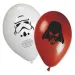 Balony Star Wars, 28 cm, zestaw 8 sztuk.